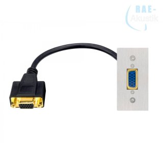 inakustik - AV-Blende VGA mit Kabel Premium