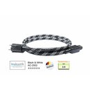 inakustik Black & White Referenz AC-2502 Netzkabel - 1,50 m