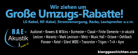 Große Umzugs-Rabatte bei der RAE-Akustik