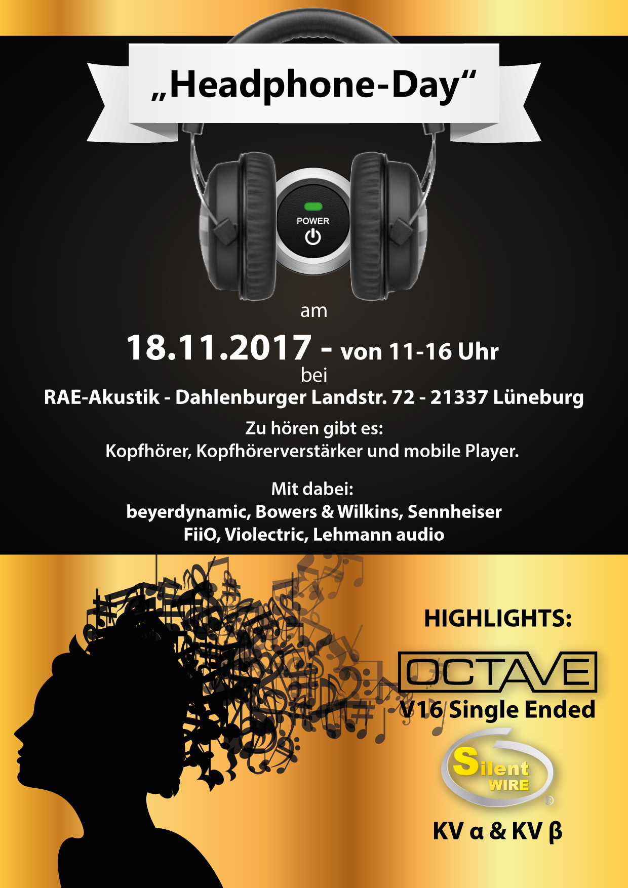 18.11.17: Kopfhörer & Kopfhörerverstärker Event Lüneburg